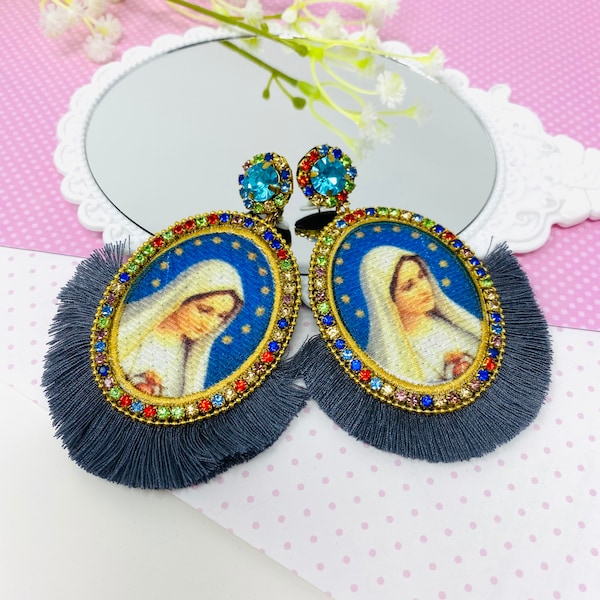 Religious Earrings Etsy