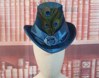 THE CLARA -  Victorian Bustle Era Hat  (many colours and trims available)