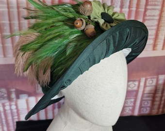 EL JENNY - Réplica del sombrero Regency (disponible en muchos colores y con diversos adornos)