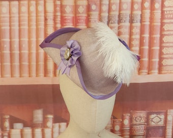 THE LOUISA - Mini Tricorn percher hat