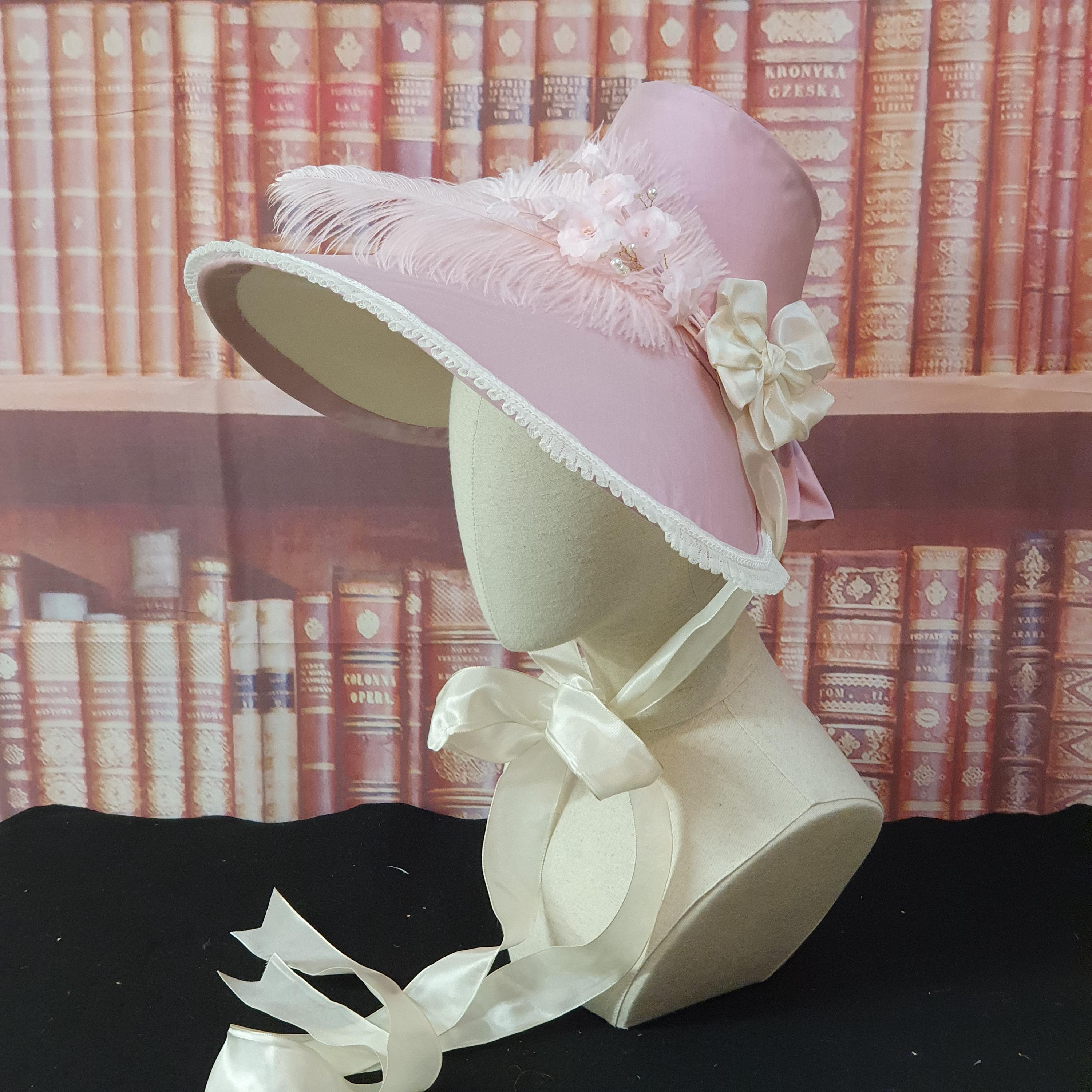 THE ANN - Romantic Era Bonnet (many Colours Available) - Etsy