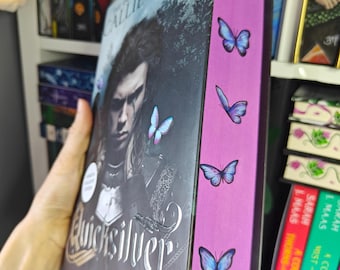 Hand-painted Quicksilver Fore-edge Book Art SIGNED edition
