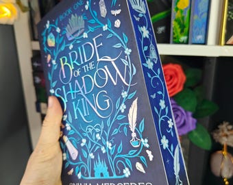 Hand-painted Bride of the Shadow King Fore-edge Book Art