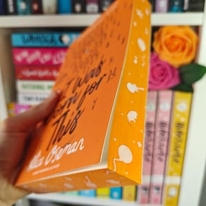Hand-painted I Was Born For This Fore-edge Book Art