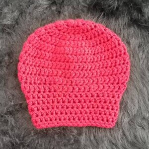 Women&#39;s Crochet Slouchy Hat / Red Winter Hat