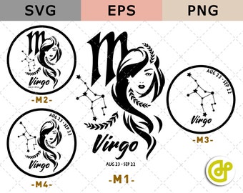 Download Virgo Svg Etsy
