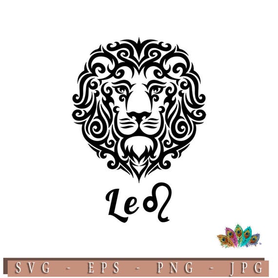 Download Zodiac Sign Leo Lion Astrology Horoscopes .SVG .EPS .PNG ...