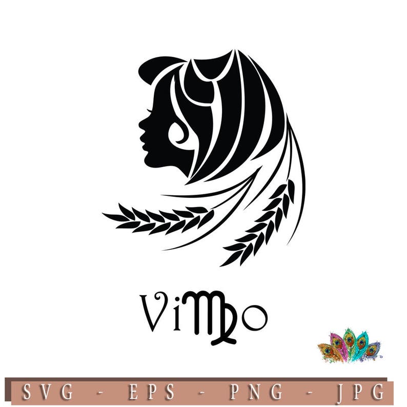 Zodiac Sign virgo Astrology Horoscopes .SVG .EPS .PNG ...