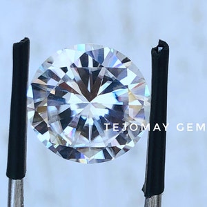 Brilliant Round Cut Loose Moissanite G-H Color for Engagement Ring, Pendant and Earrings, True Moissanite USA Seller
