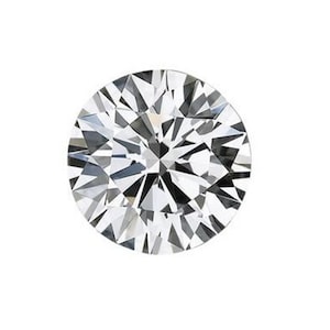 Classic 5.5 MM Round Brilliant Cut Colorless Loose Moissanite for Engagement Ring, Pendant and Earrings, True Moissanite USA Seller