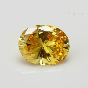 6-11 MM Golden Oval Loose Moissanite | Solitaire Moissanite Engagement,  Wedding Ring | Moissanite Pendant | Bridal Collection USA Seller