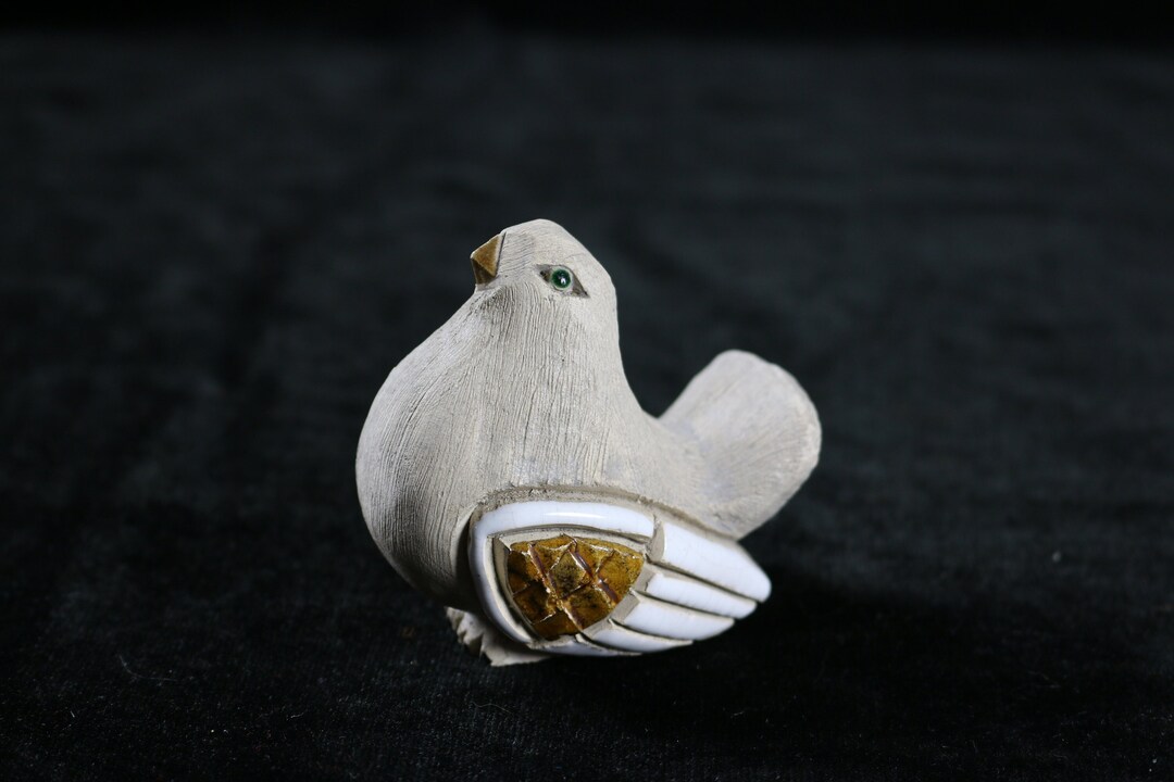 Vintage Artesania Rinconada Ceramic Dove Figurine Made in Etsy