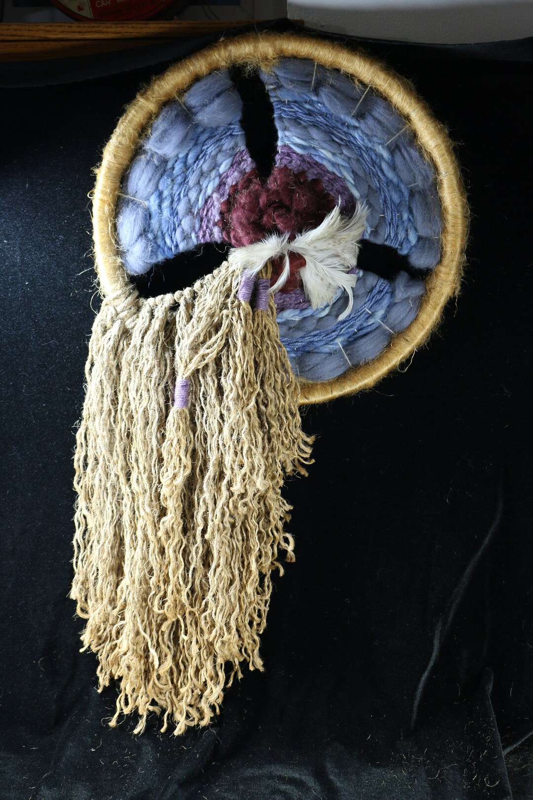Medicine Wheel, Macrame Jute - Etsy