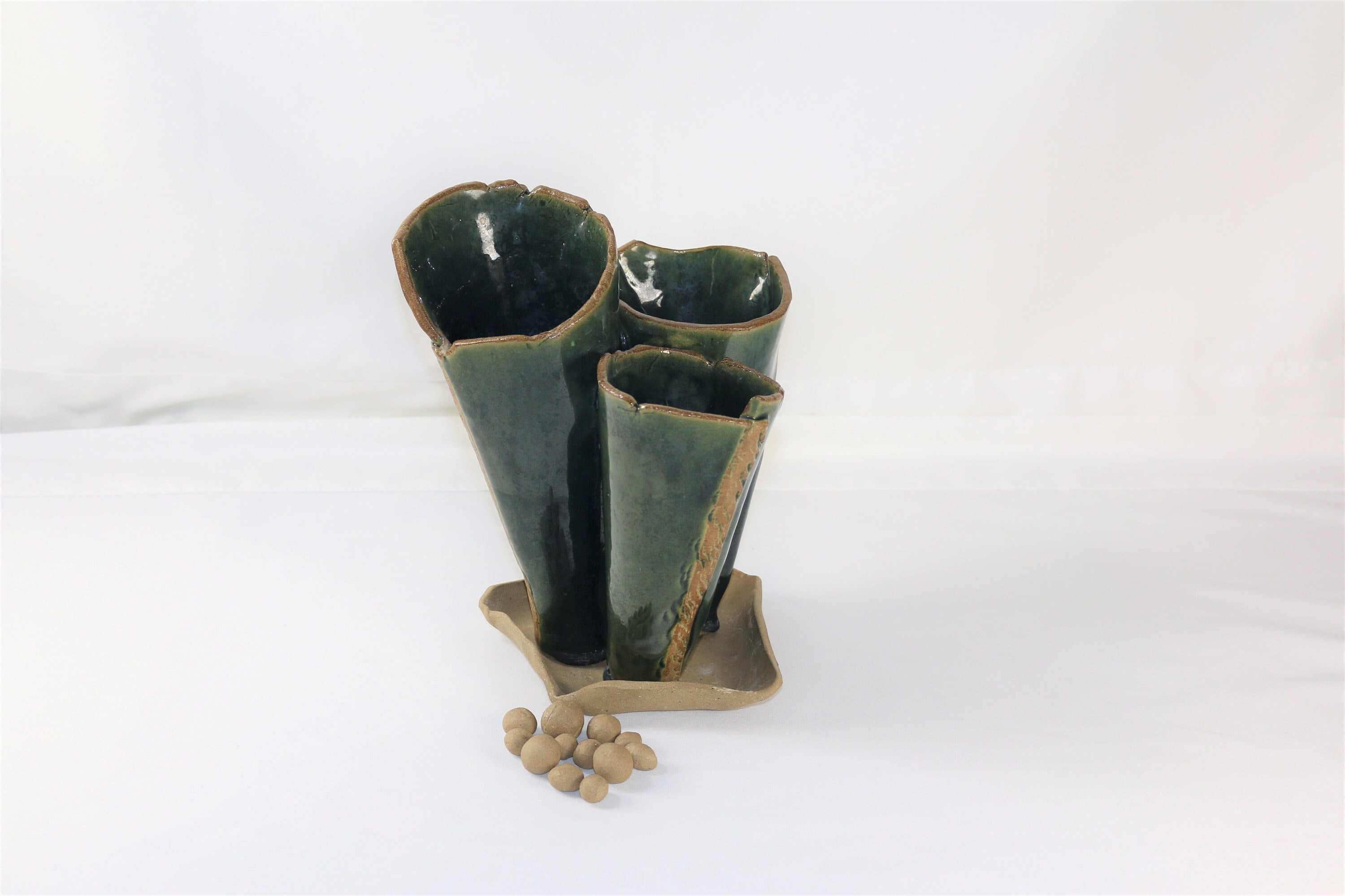 Backsideworks アート鉢 PLANTNIC LOVE.3 🪴 Kumiko Bonsai Planter with Legs・Free 3MF File for 3D