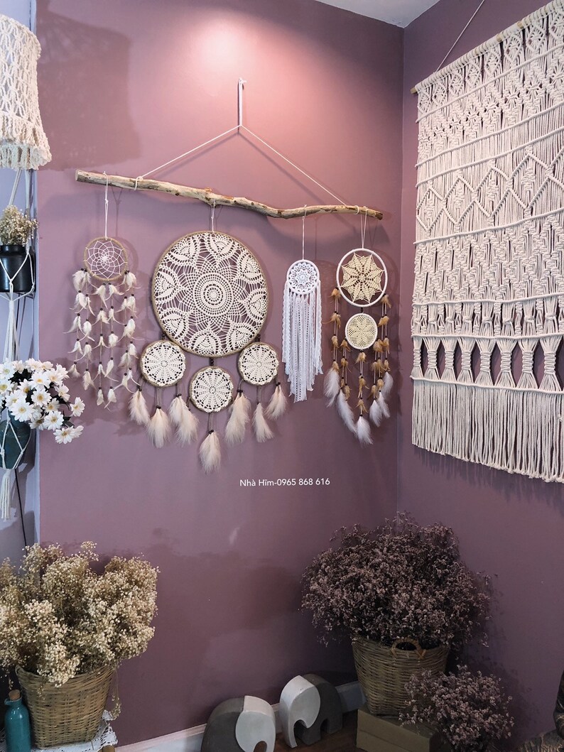 Dream Catchers Wall Hanging Dream Catcher Wall Hangings Etsy