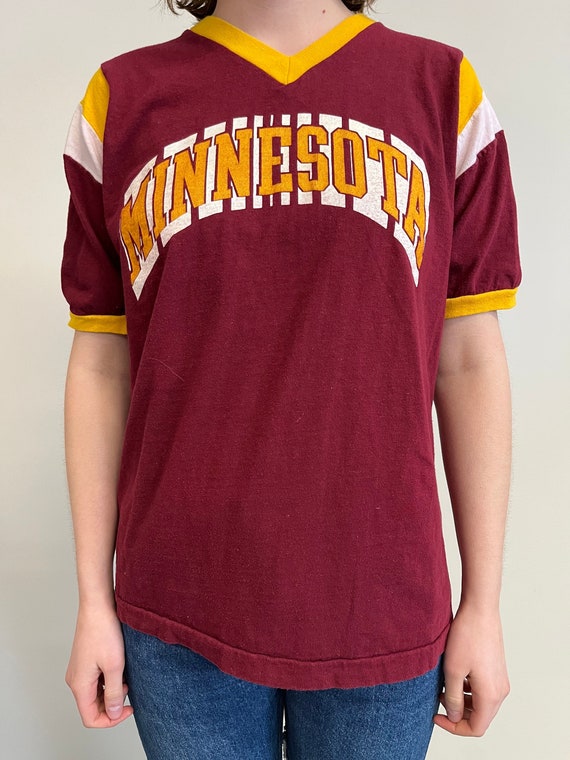 Minnesota Golden Gophers NCAA Apex One Vintage Team Issued Basketball  Shooting Shirt XL