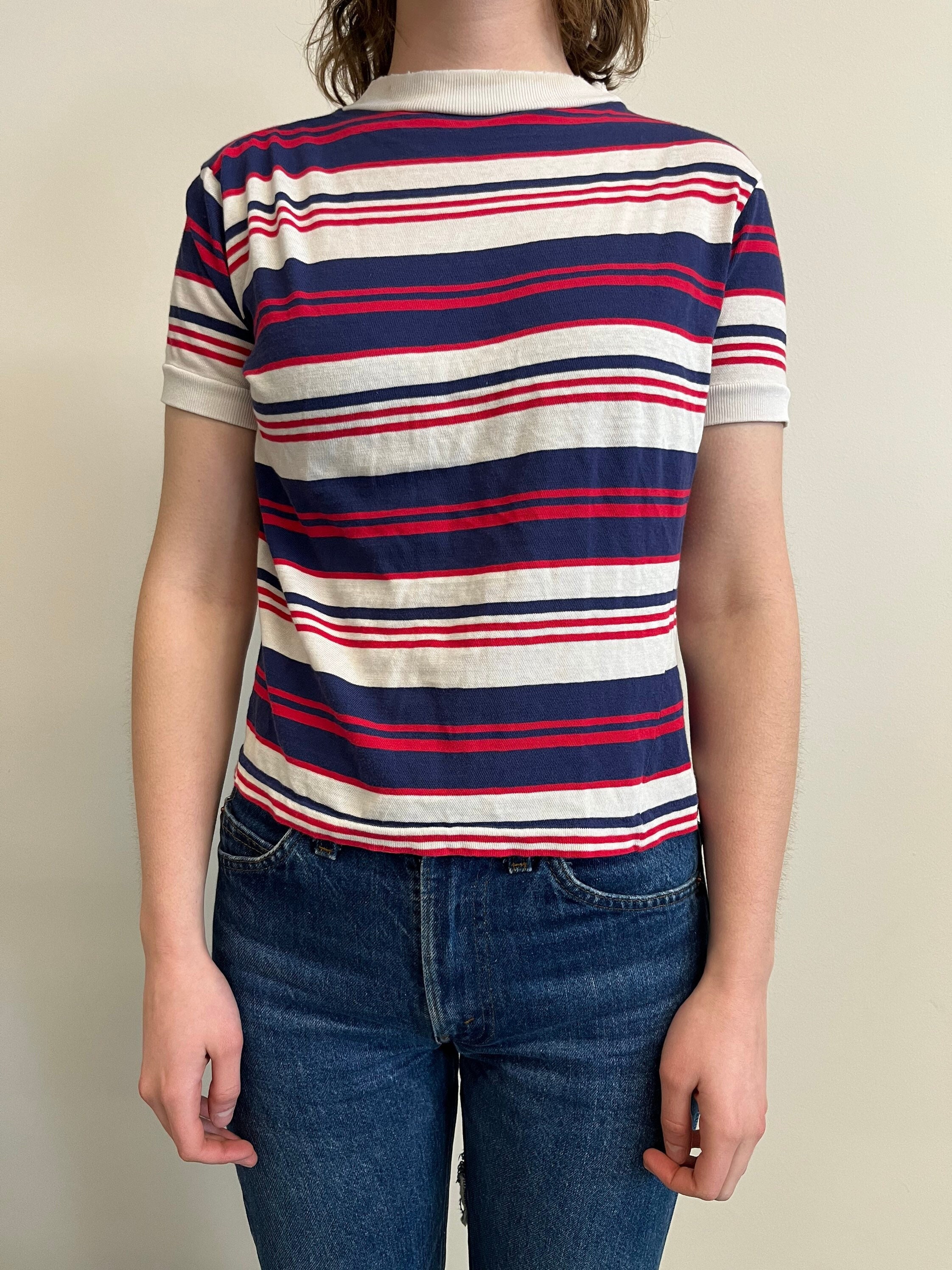 70s Striped T Shirt -  Canada