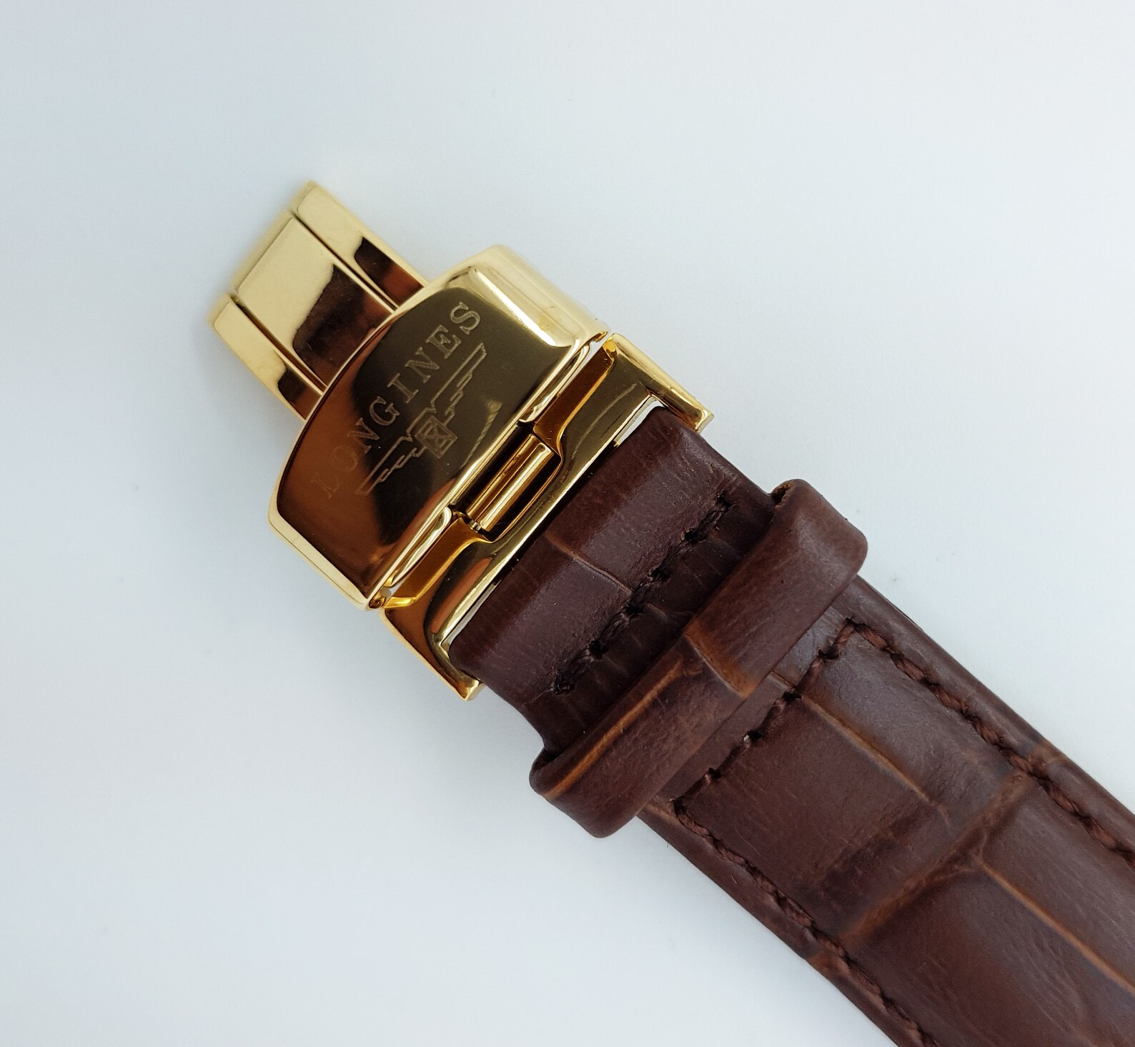Longines Deplyment Genuine Leather Replacement Strap 20mm Etsy