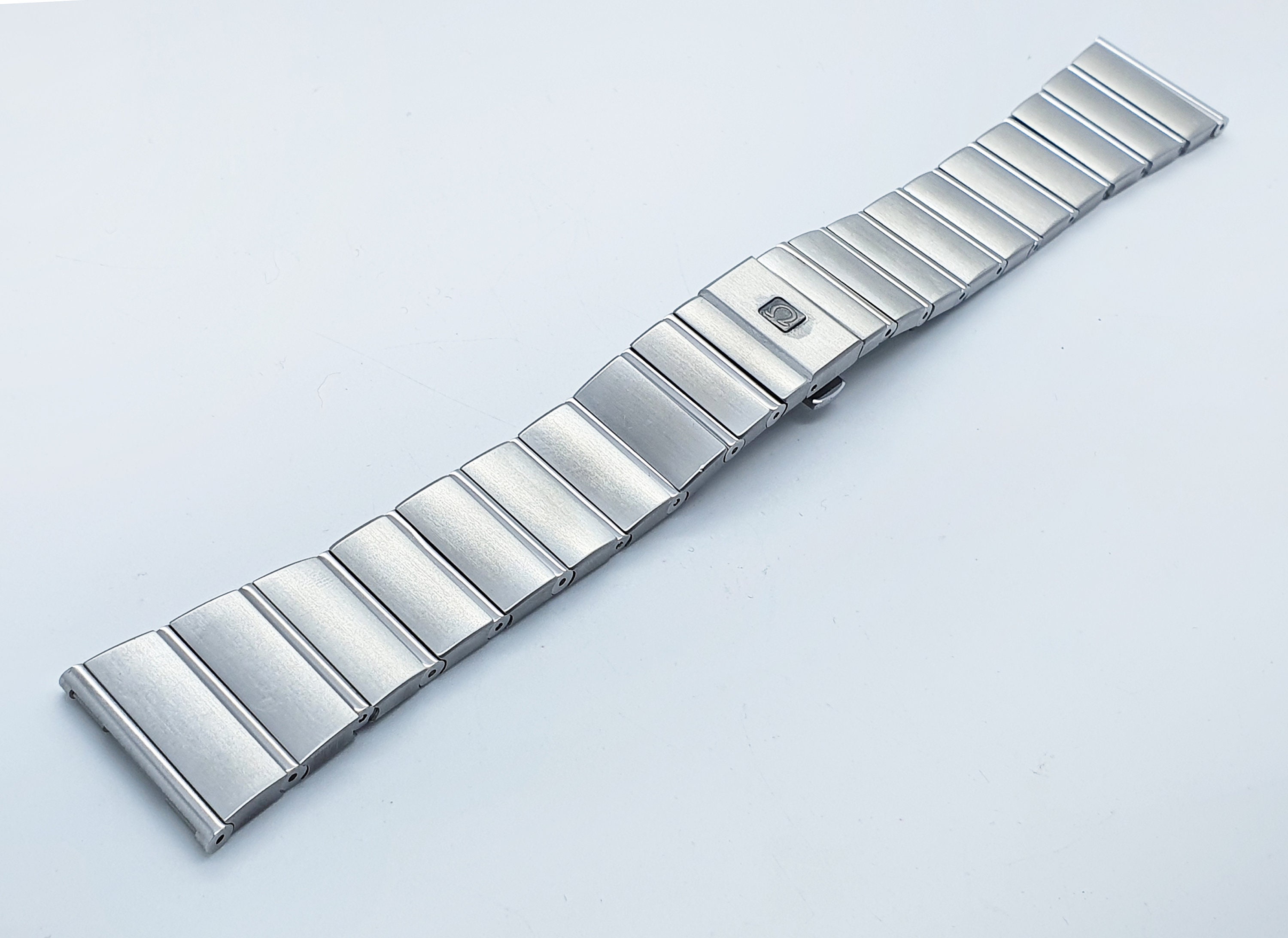 15 17 18 23 25mm Notch End Stainless Steel Replacement Watchband For Omega  Constellation Double Eagle Strap Bracelet Men A Women  Watchbands   AliExpress