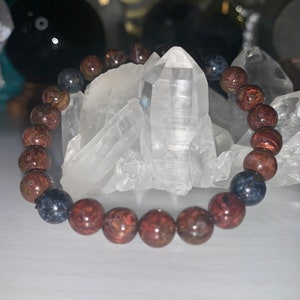 Pietersite Bracelet • Strength • Transformation • Intuition • 8mm • 7”