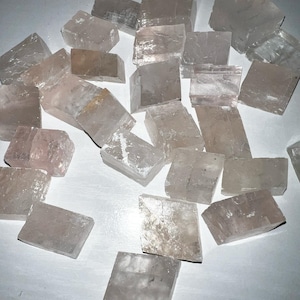 Pink Optical Calcite • 2 per purchase • Mediation