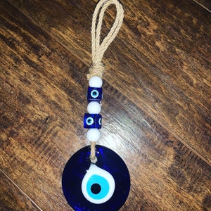 Glass Evil Eye/Home Decoration• Amulet• Blessings • Protection