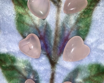 Rose Quartz Hearts
