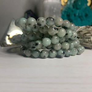 Kiwi Jasper Bracelets• Sesame Jasper Bracelets• Nurturing • Uplifting • Balancing