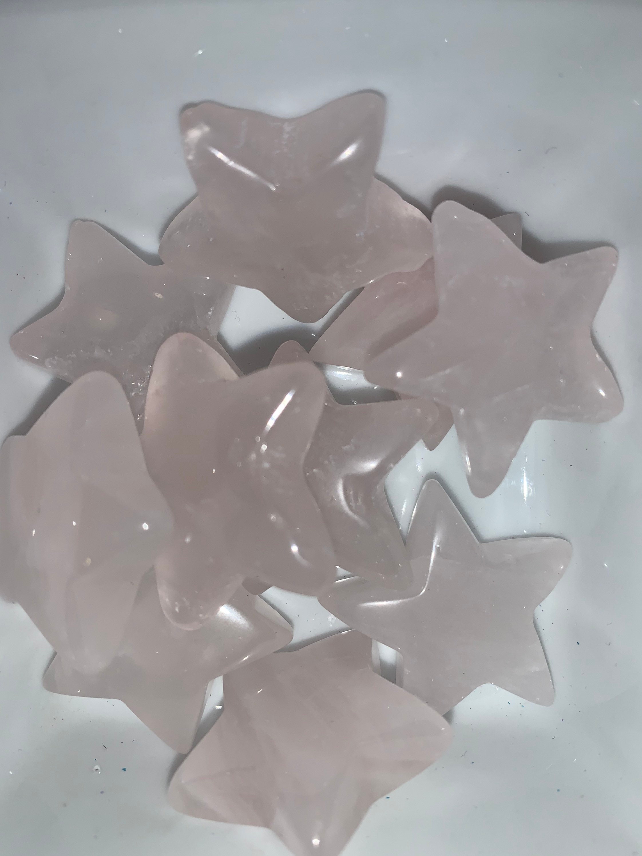 Rose Quartz Stars • Heart Chakra