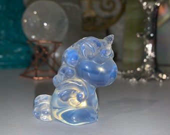 Opalite Unicorn • Improved Communication • Mood Stabilizing