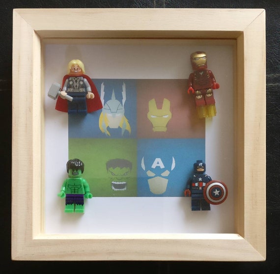 Lego Inspired Marvel Avengers Ironman Hulk Captain America Thor