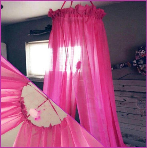Princess Moana Or Frozen Themed Dream Cstcher Canopy Princess Canopy Pink Bed Canopy Princess Decor Princess Dream