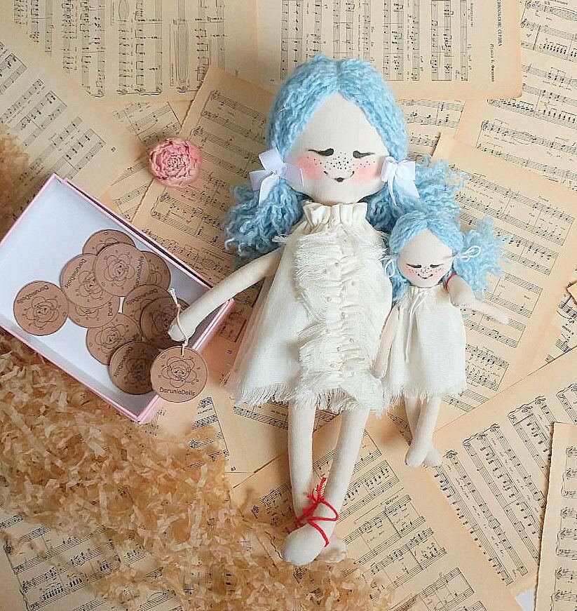 PDF Patterns: 13.78 35cm Mom Doll 7.09 18cm - Etsy