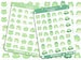 Frog sticker sheet,Cute Frog stickers, sticker sheet, journal stickers, Kawaii sticker sheet, froggie sticker sheet, bullet journal stickers 