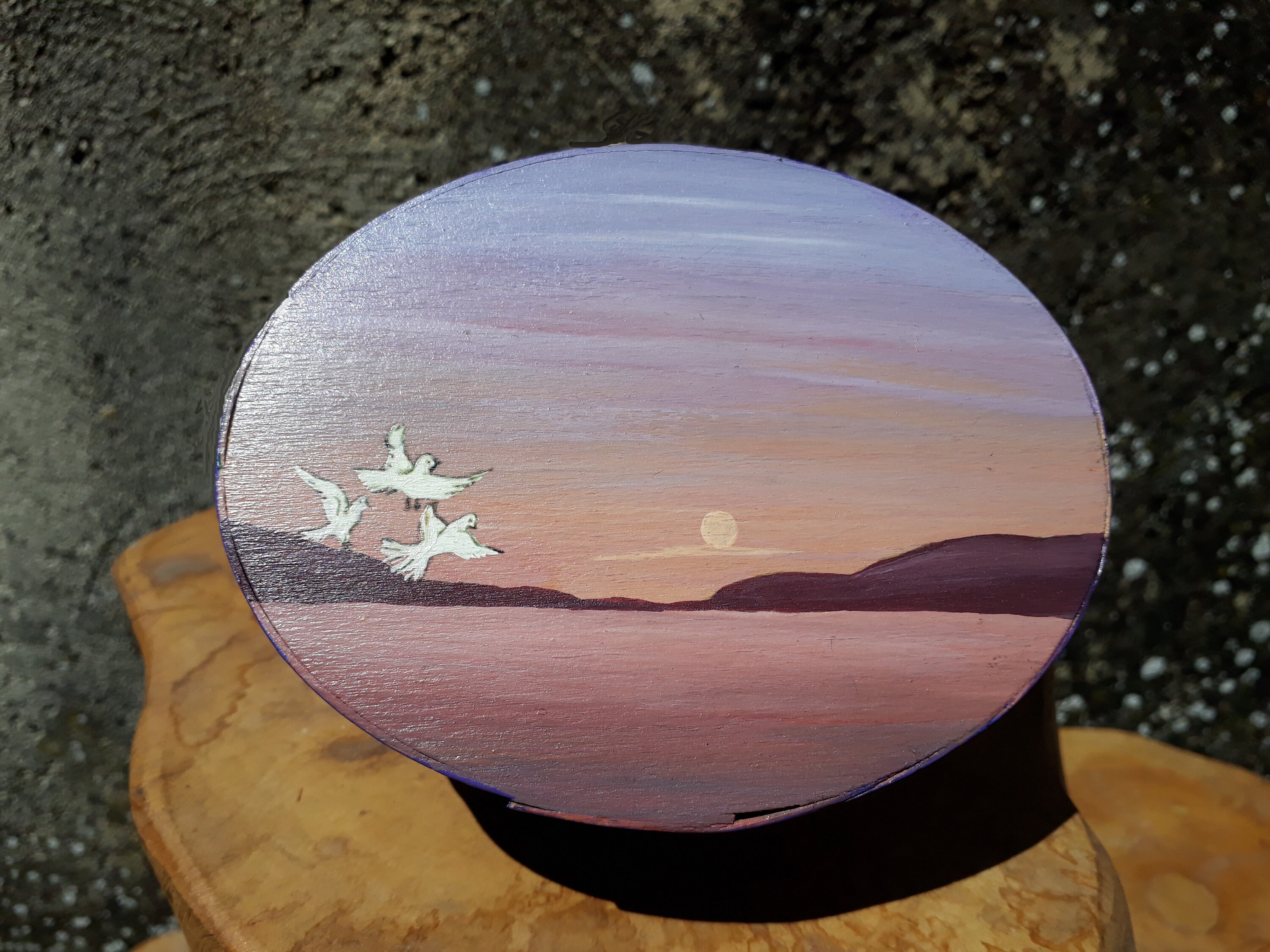 Boite Ovale en Bois | Personnalisée