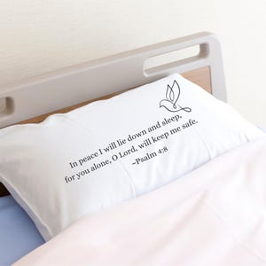 Guérison SVG PNG, cadeau de guérison, cadeau d'hôpital, écriture sainte png svg, cadeau de verset de la Bible, religieux svg png, cadeaux pour dormir, psaume 4v8