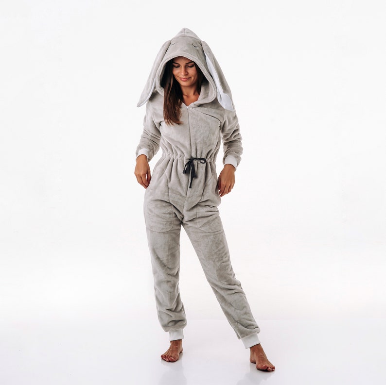 Jumpsuit Bunny Adult S, M, L Etsy