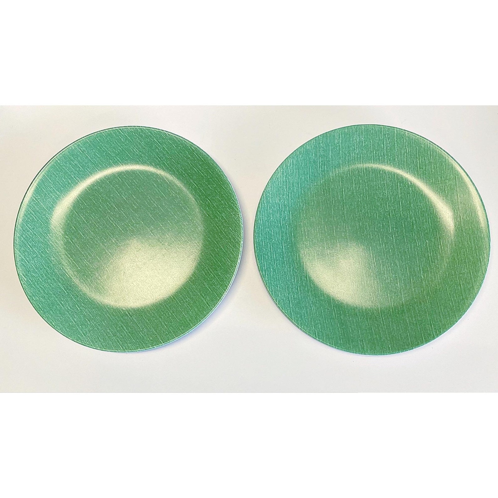 Set of 5 Corelle Green Linen Dinner Plates Etsy