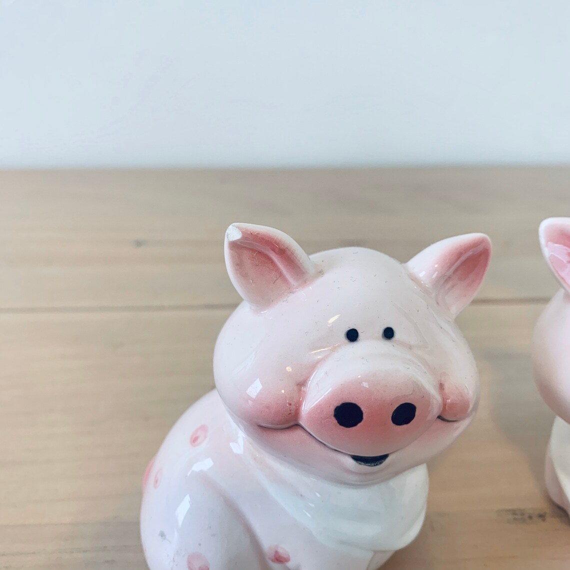 Josef Original Pigs with Bibs Salt and Pepper Shakers Etsy