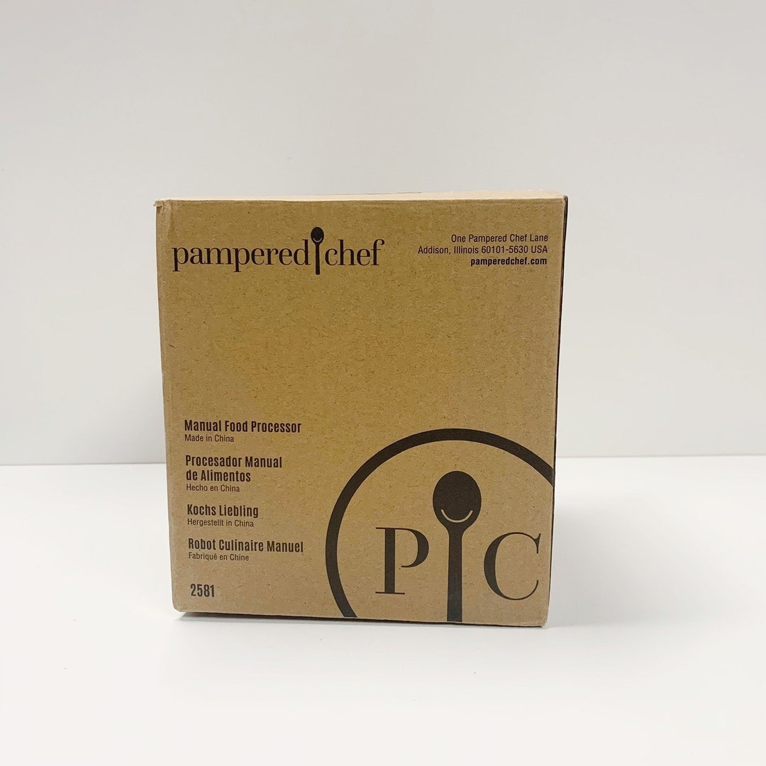 Pampered Chef Manual Food Processor Etsy