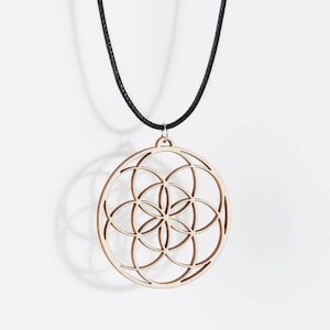 Seed of Life-ketting (spiritueel, geometrisch)