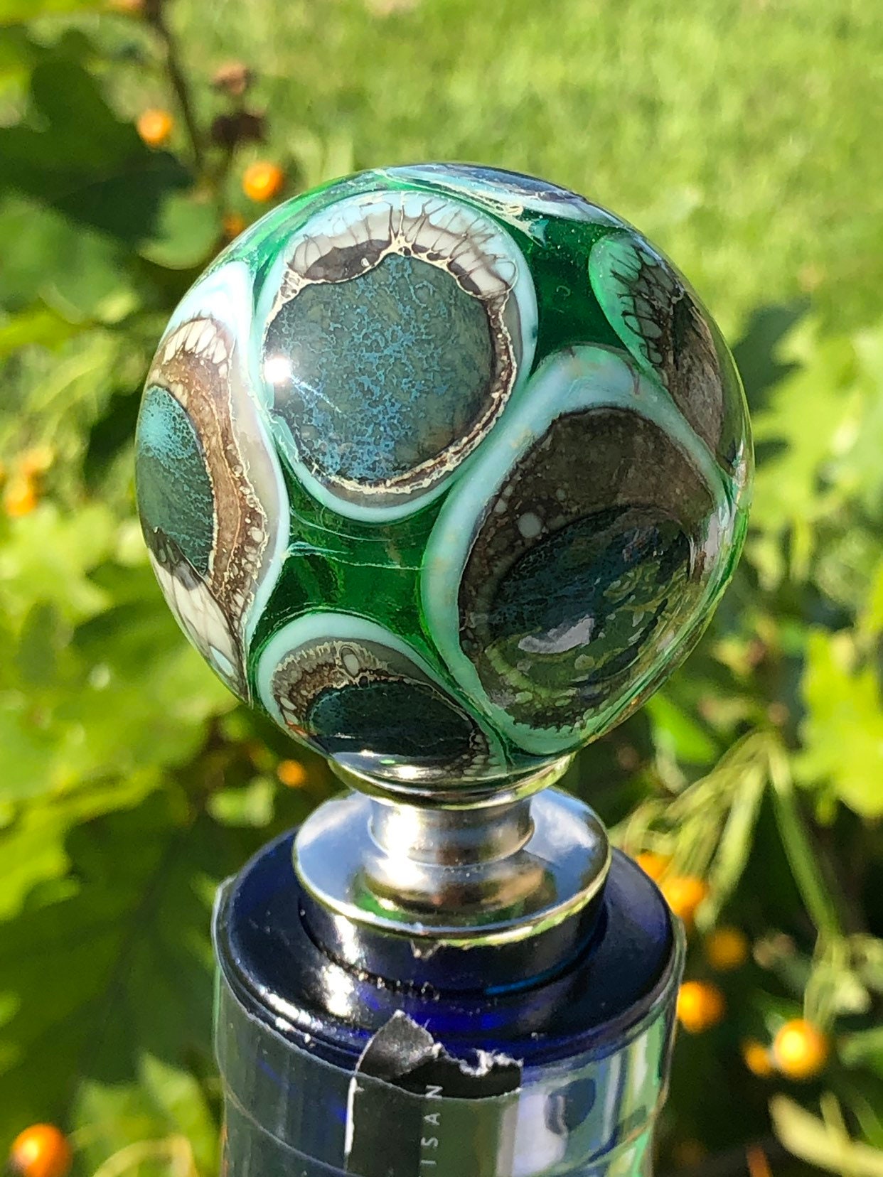 NEW STOCK. Magnificent MURANO glass wine stopper Etsy