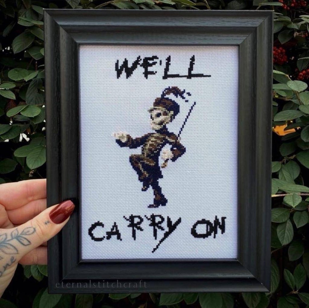 STITCH Marching Soldier Band, Emo, Elder Emo, Goth, Gothic, Home Decor