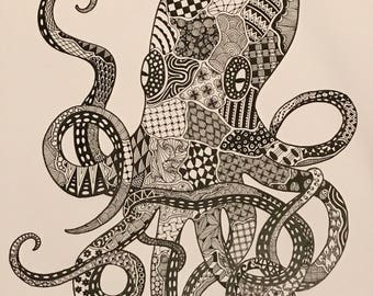 Octopus print