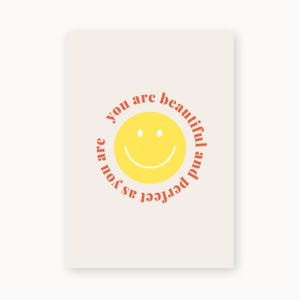 Postkarte | You Are Beautiful