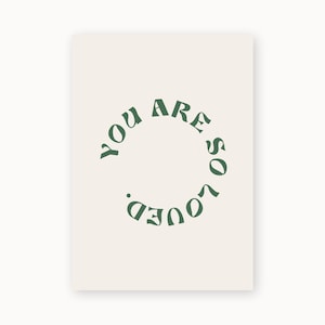 Postkarte | You Are So Loved