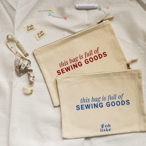 Sewing Goods Pouch | natur