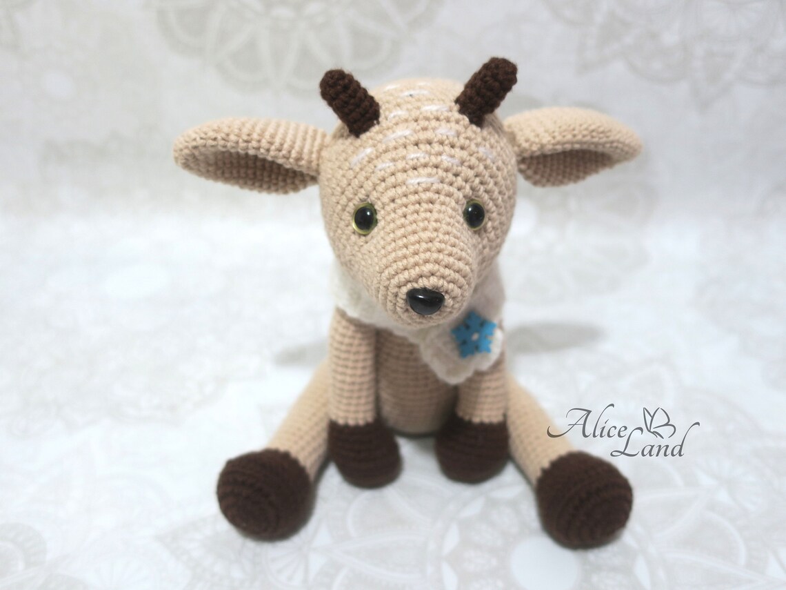 Deer Crochet Deer Amigurumi Christmas Toy baby Gift Etsy