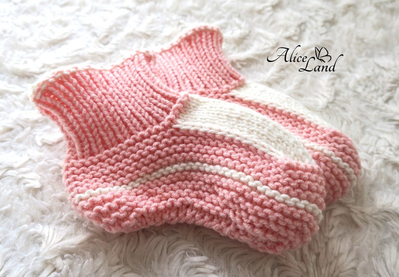 Baby Socks Unisex Multicolored Socks for Newborn. Knit Baby Etsy