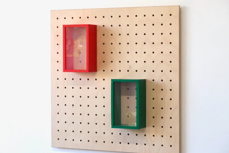 Display Case for Pegboard/perforated Panel Customization Etsy